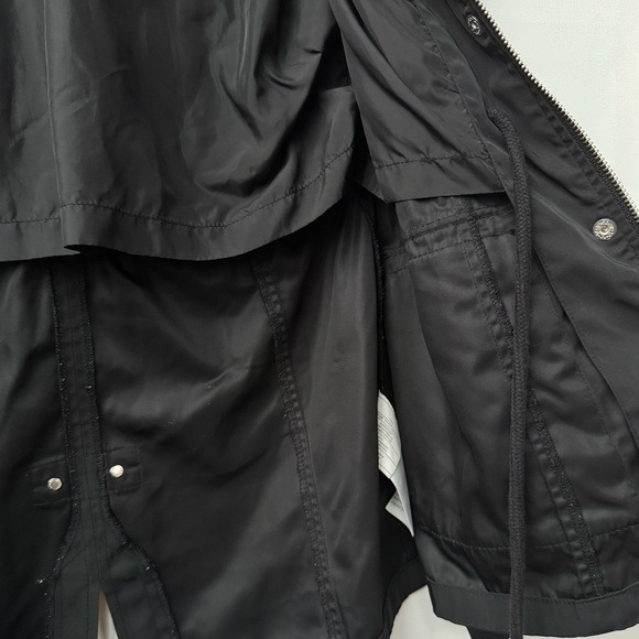 Abercrombie & Fitch Women's Black Utility Jacket, Size M - Picture 10 of 12